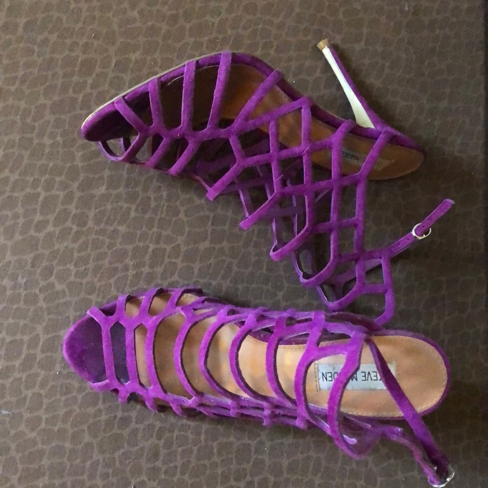 Steven Madden - Sexy Purple High Heels